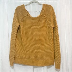 Roxy Yellow Golden Knitted Sweater XS